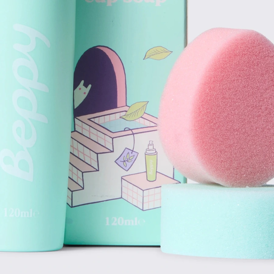 Éponge Beppy - Tampon sans ficelle | Beppy.